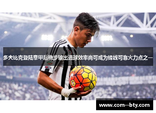 多夫比克登陆意甲后稳步输出进球效率尚可成为锋线可靠火力点之一